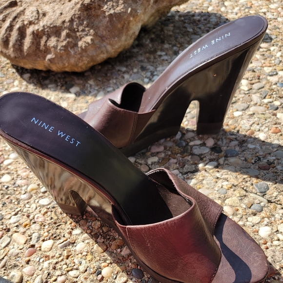 SOLD- Platform Wedge Mule - Picture 9 of 12